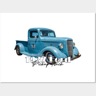 Customized 1937 Ford Pickup Truck Posters and Art